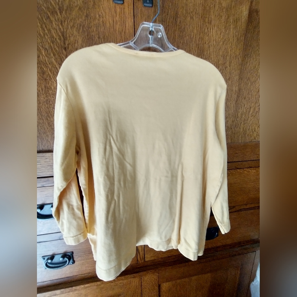SHIRT - Long Sleeve, right front facing leopard by Trilliogy. Super Cute! - Picture 3 of 4